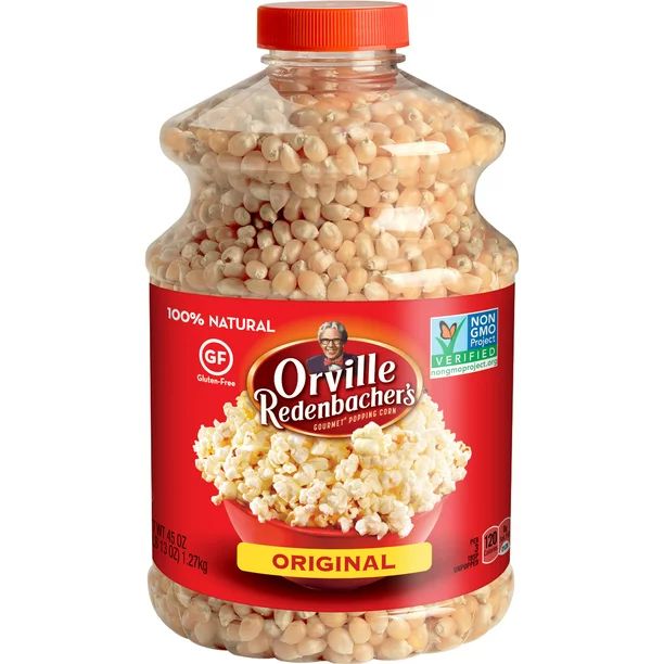 Orville Redenbacher's Original Gourmet Yellow Popcorn Kernels, 45 Oz | Walmart (US)