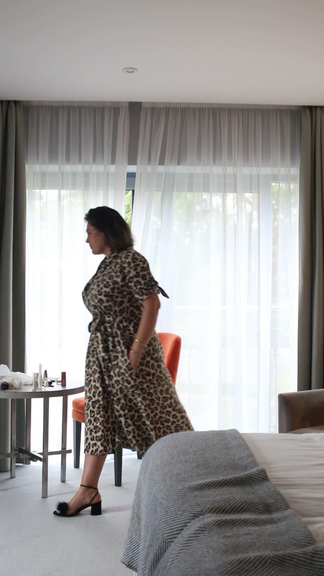 Zara leopard print dress {18} Boohoo fluffy feather shoes {7} Lululemon cycling shorts {10} // midsize outfits //midsize fashion // spring outfits 

#LTKmidsize #LTKstyletip #LTKspring