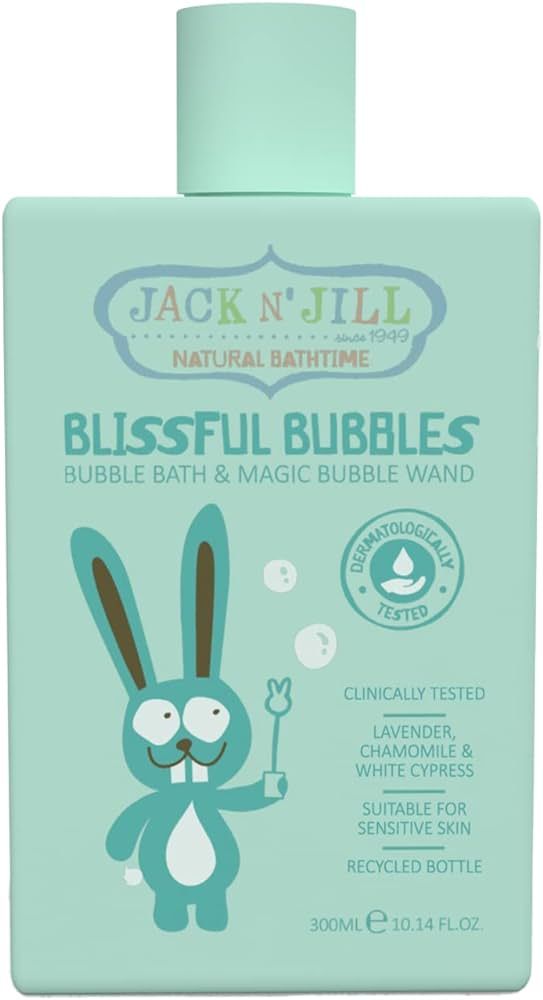 Jack N' Jill Natural Bathtime Blissful Bubbles with Bubble Wand - Bubble Bath for Baby, Toddlers,... | Amazon (US)