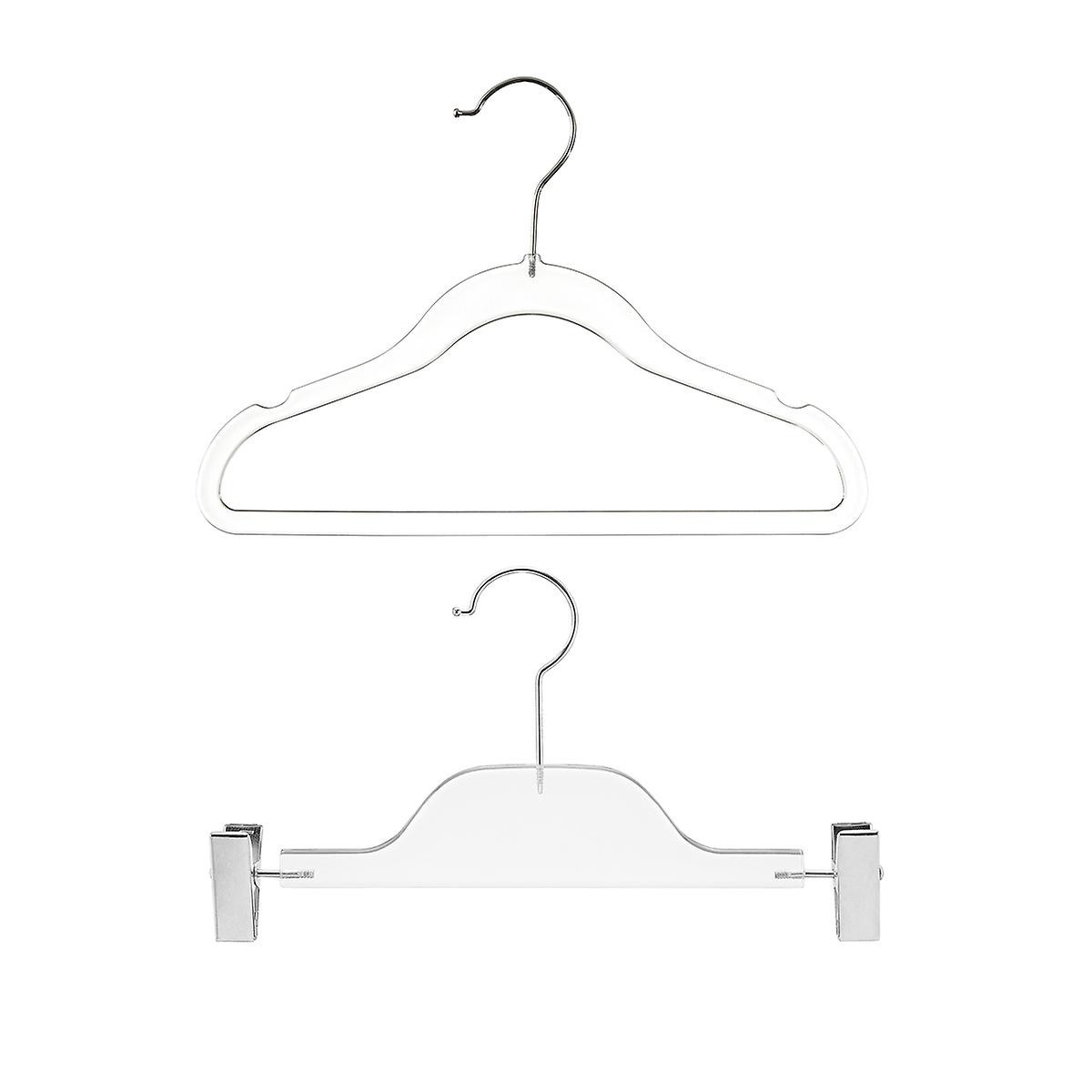 Kid's Clear Slim Hangers | The Container Store