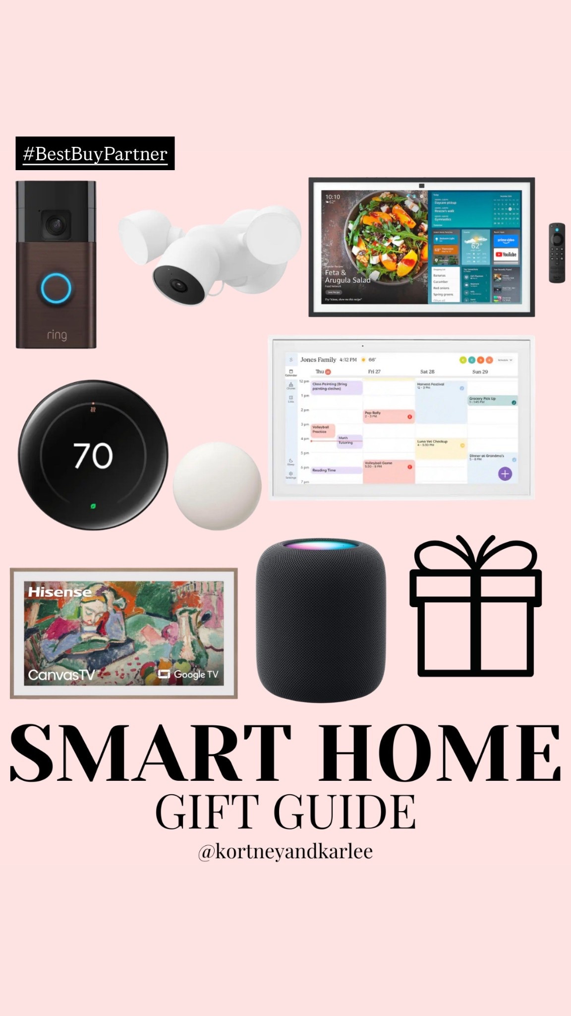 #ad I’m so excited to be partnering with @BestBuy to share some of my favorite Smart Home finds for this holiday season! Here is a gift guide with a few of my favorites! #BestBuyPartner