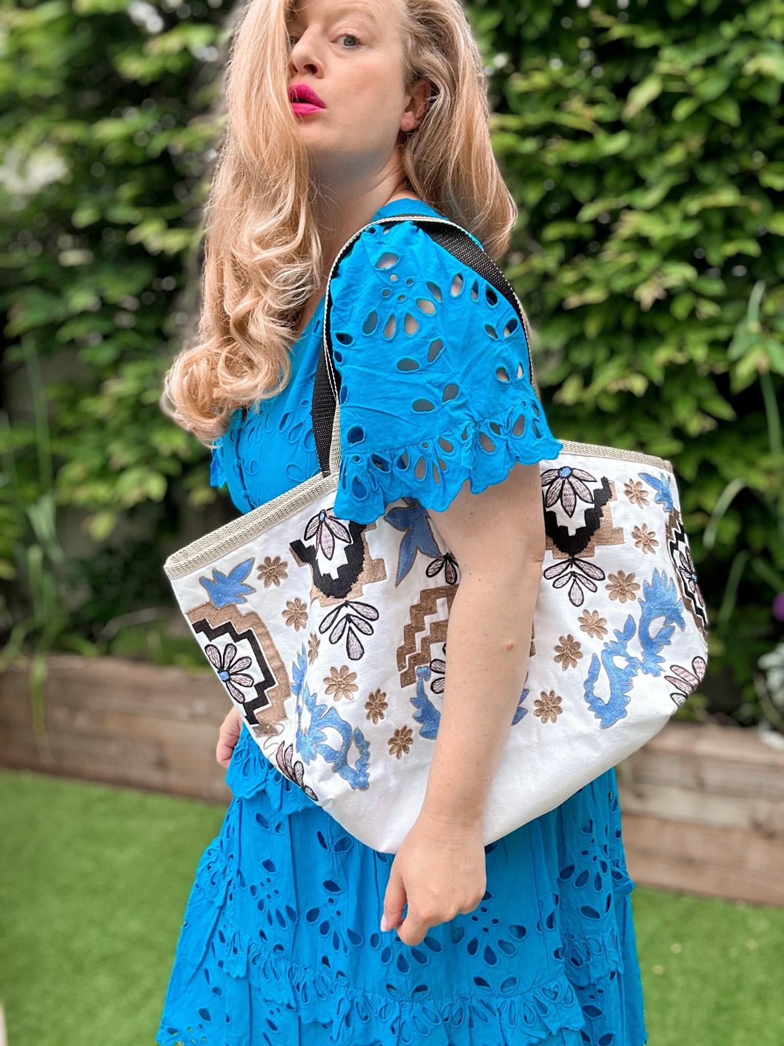 Azure ready for the summer, with Monsoon.

#LTKstyletip #LTKmidsize #LTKsummer