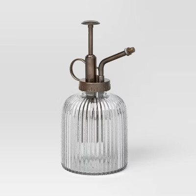 Indoor/Outdoor Glass Plant Mister With Plastic Pump - Threshold™ | Target