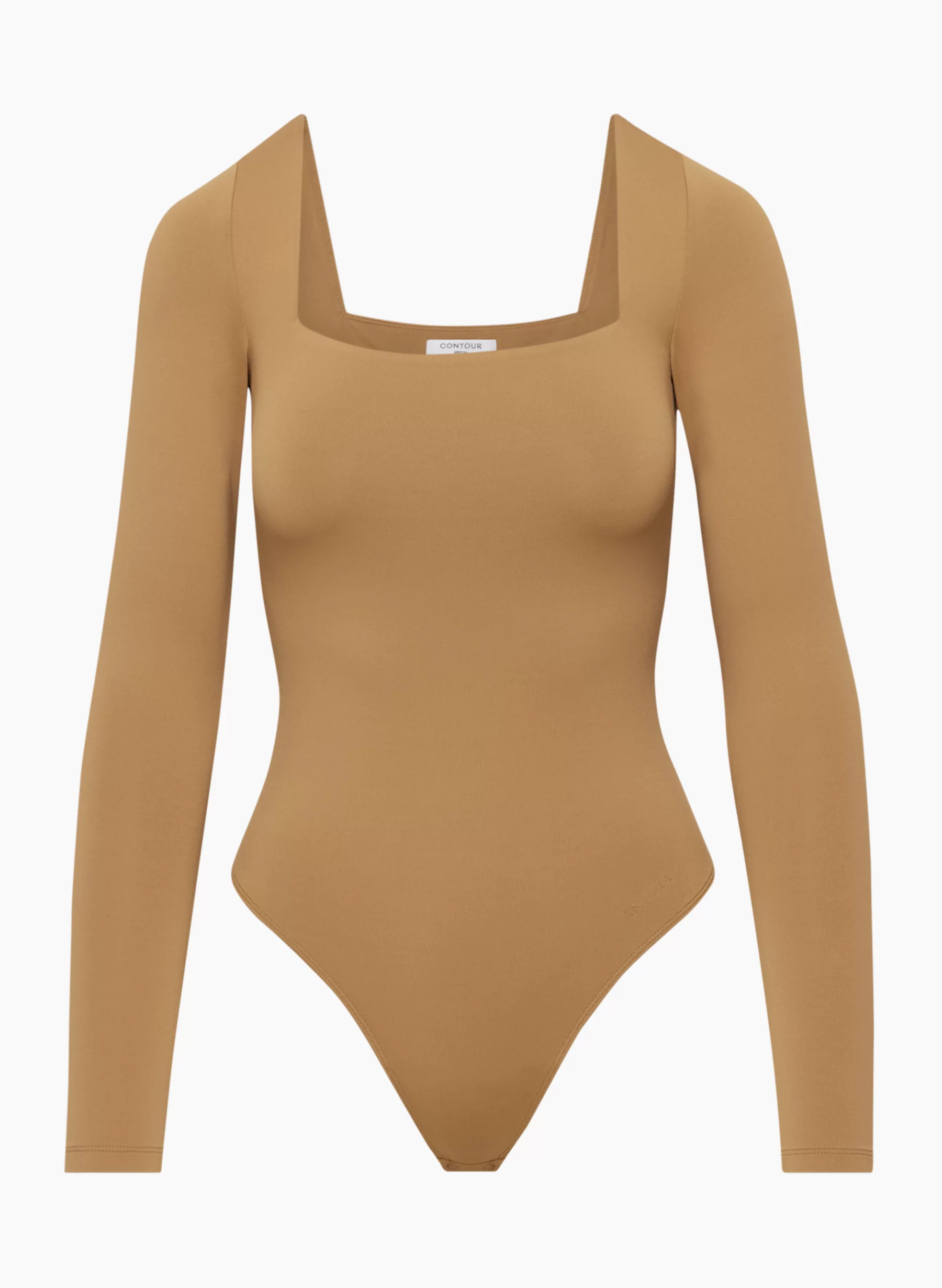 CONTOUR SQUARENECK LONGSLEEVE BODYSUIT | Aritzia