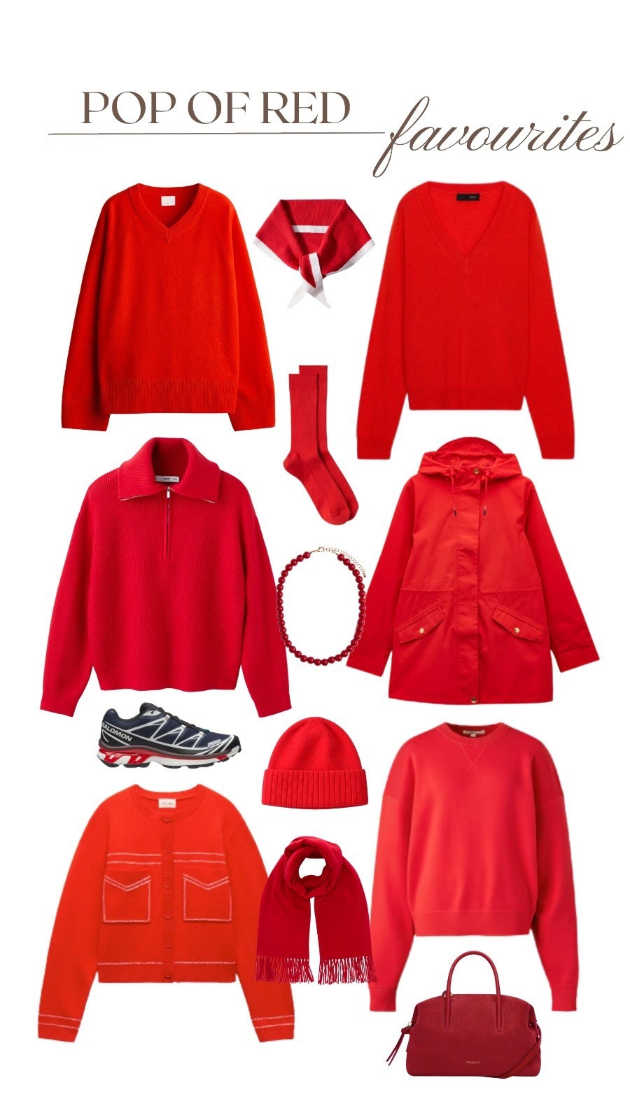 My pop of red favourites to add colour to an outfit 🧣♥️


Casual Outfits, Dopamine Dressing, Hush, Mint Velvet, Primark, Knitwear, Uniqlo, Salomon, Trainers, Jackets, Scarfs, Accessories, Beanie, Everyday Outfit, Zara

#LTKwinter #LTKuk #LTKspring