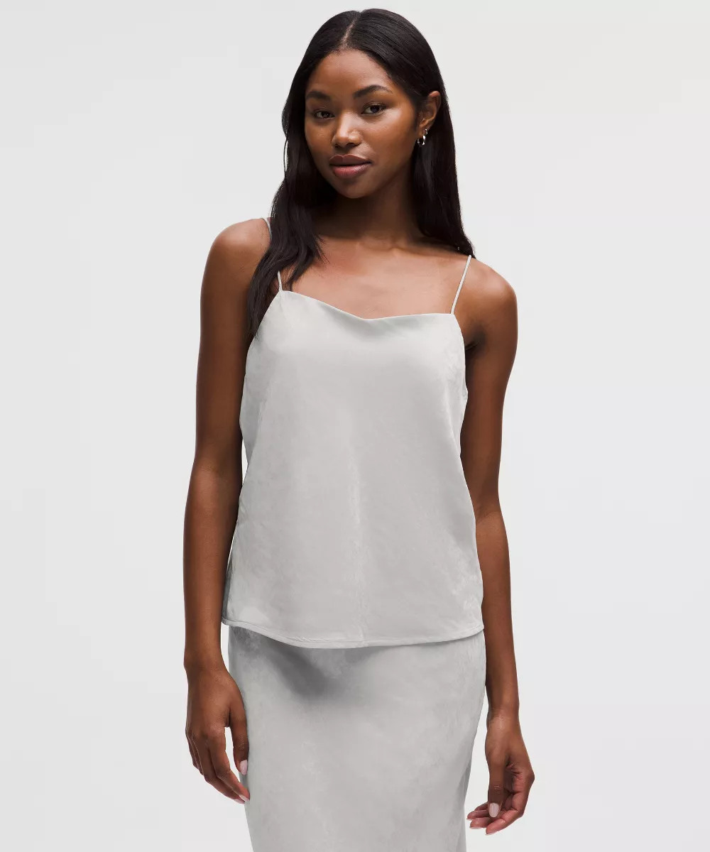 Thin-Strap Satin Tank Top | lululemon (AU)