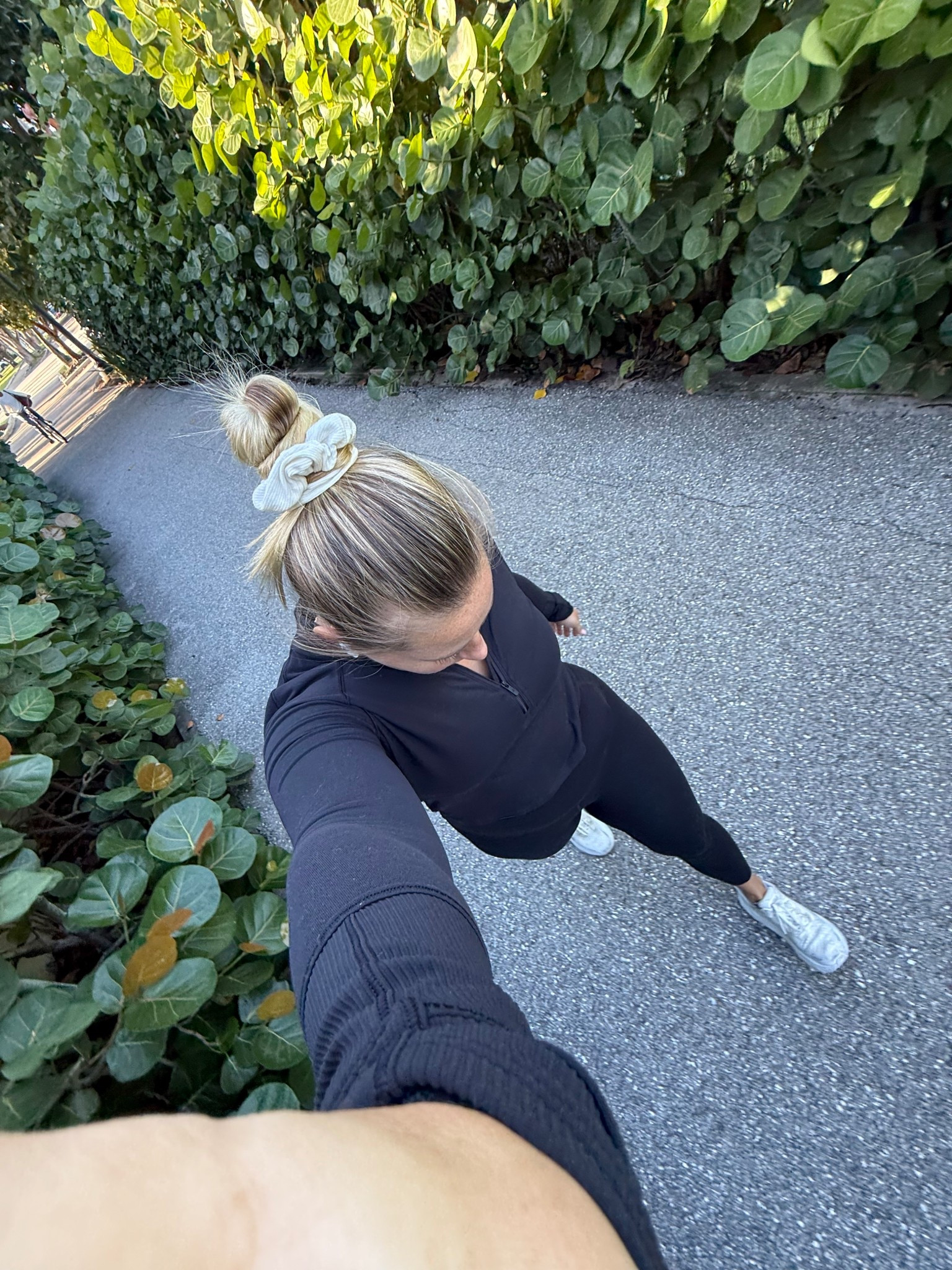 Morning walk fit #athleisure #lululemon