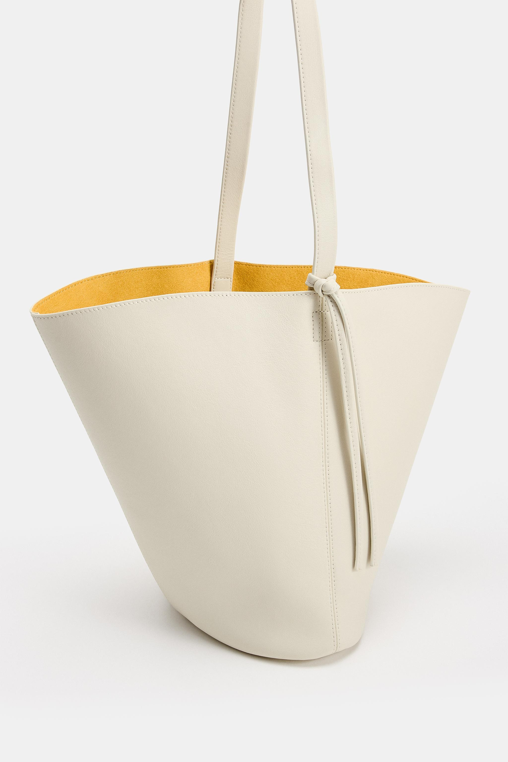 LEATHER SHOULDER BAG | Zara US