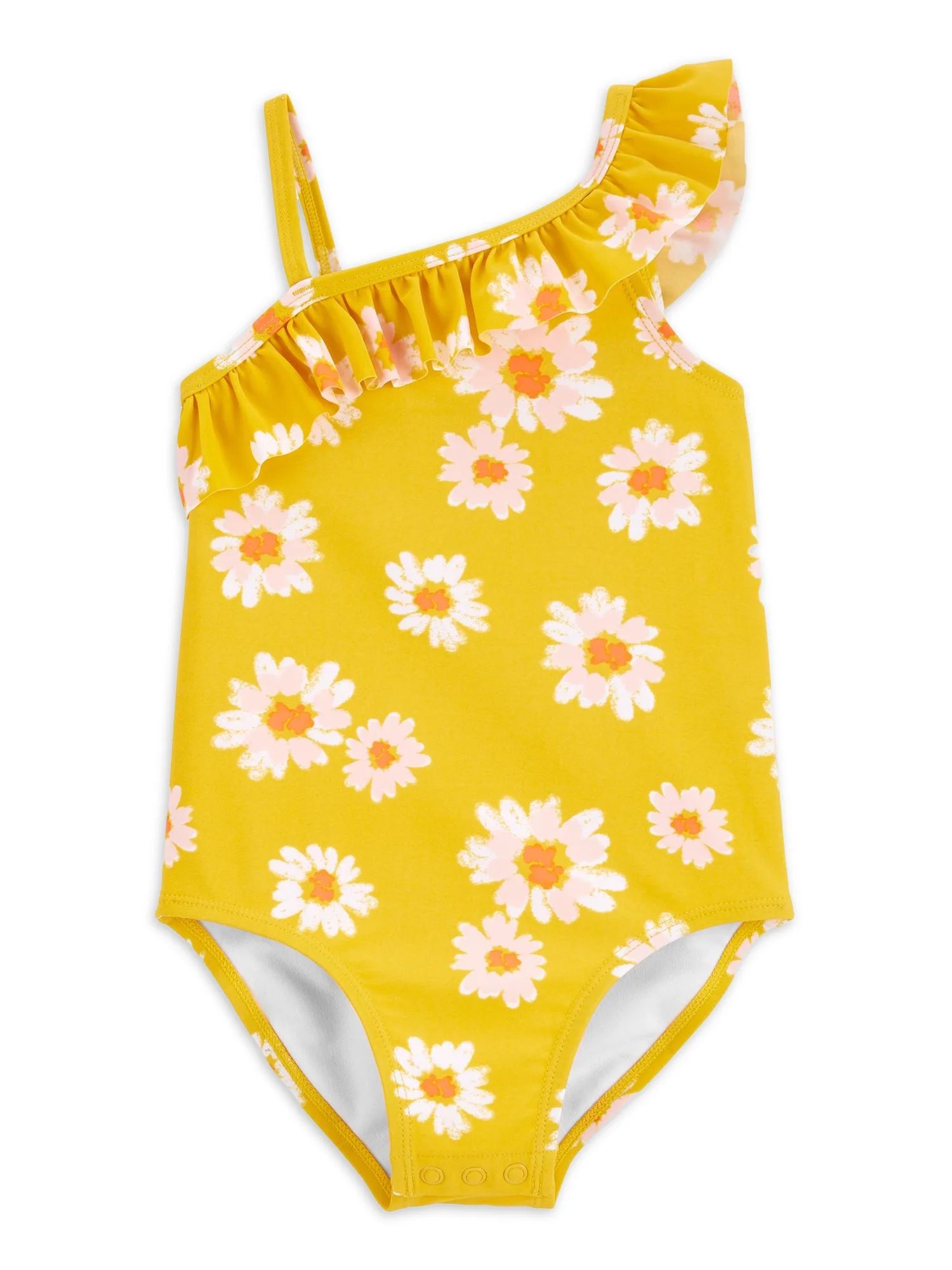 Child of Mine by Carter's Baby and Toddler Girl One-Piece Swimsuit, Sizes 12M-5T | Walmart (US)