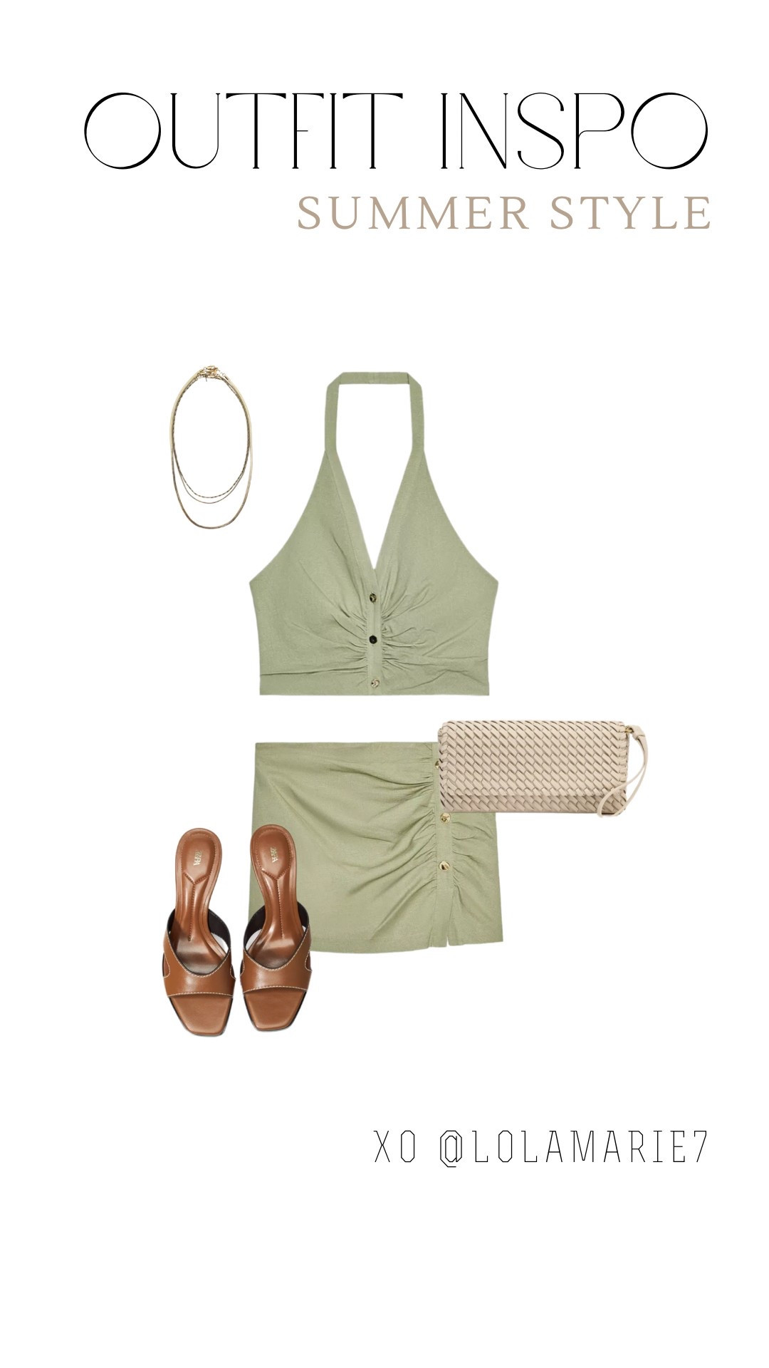 Summer outfit inspo 🤎

#zara #matchingset #summerstyle

#LTKStyleTip #LTKSummerEdit