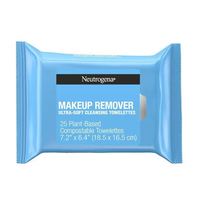 Neutrogena Facial Cleansing Makeup Remover Wipes - 25ct | Target