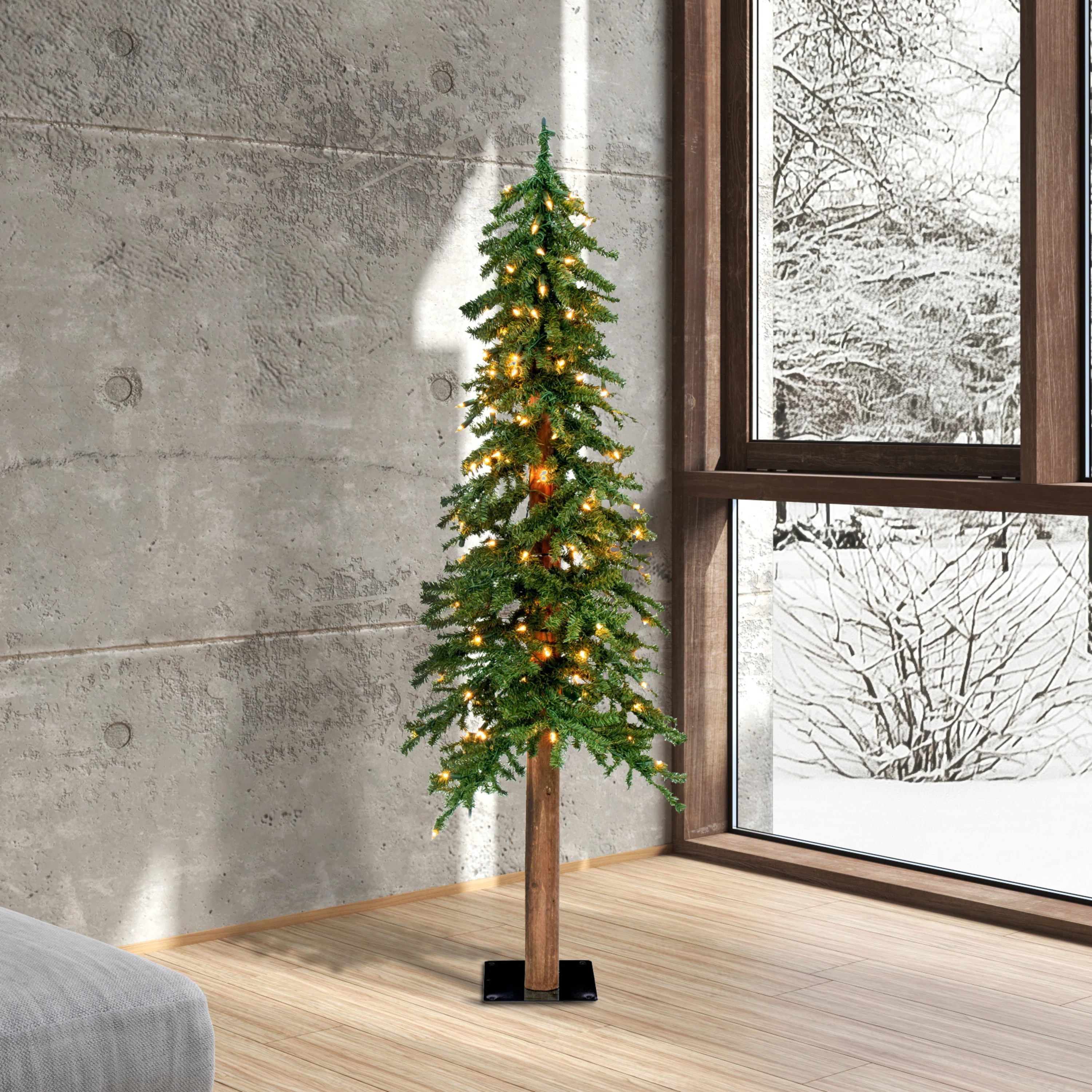Oatman Natural Alpine Artificial Christmas Tree | Wayfair North America