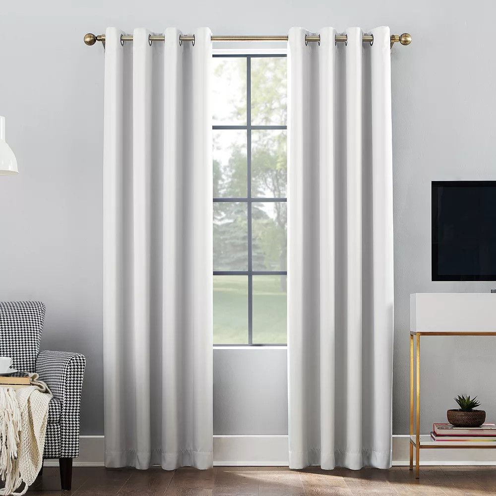 Sun Zero Oslo Theater Grade Extreme 100% Blackout Grommet Curtain Panel | Kohl's
