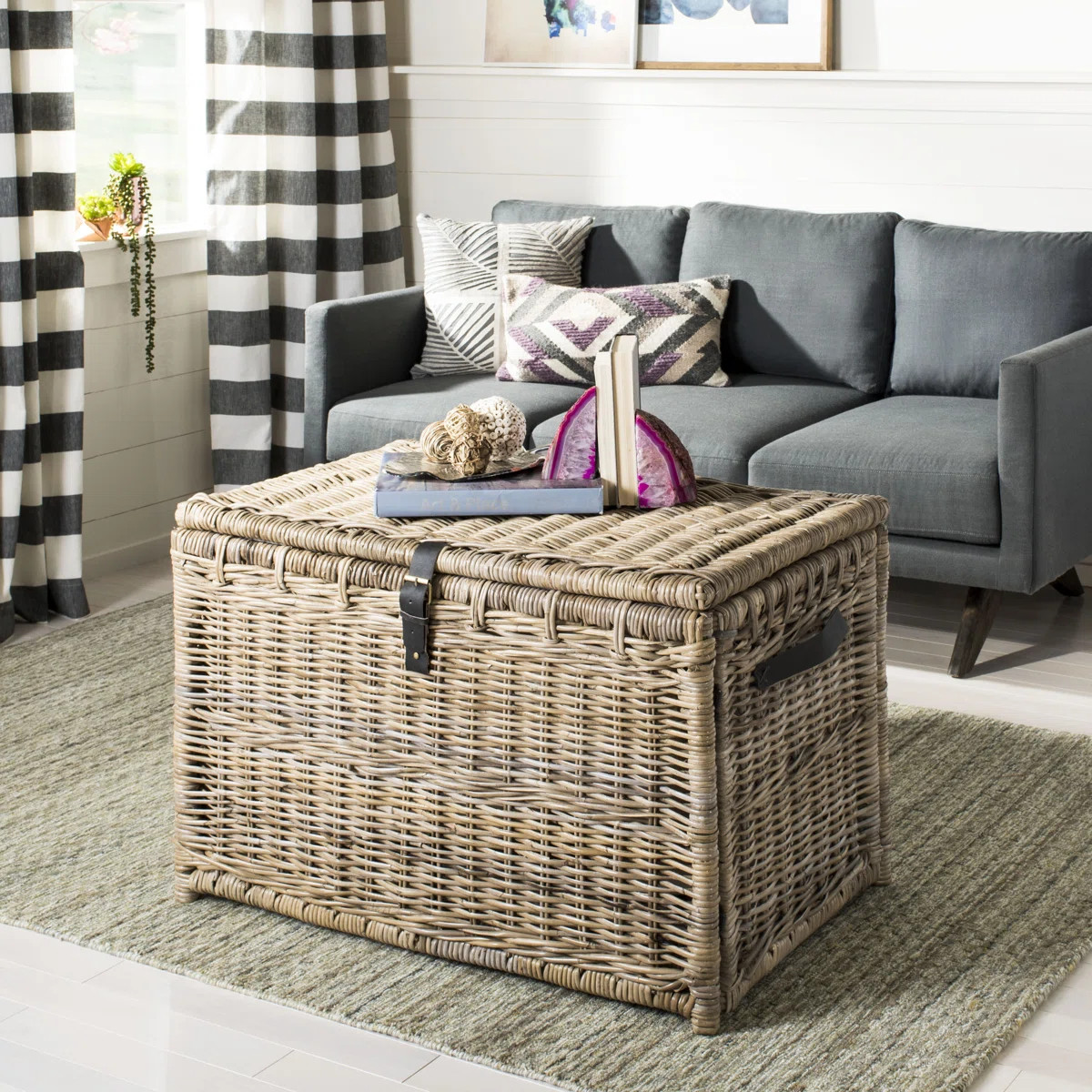 happimess Caden Wicker Trunk & Reviews | Wayfair | Wayfair North America