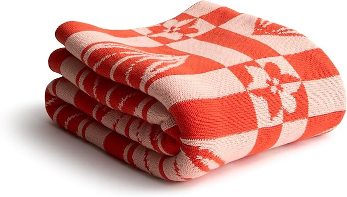 Vera Bradley Women's Cotton Double Knit Throw Blanket | Amazon (US)