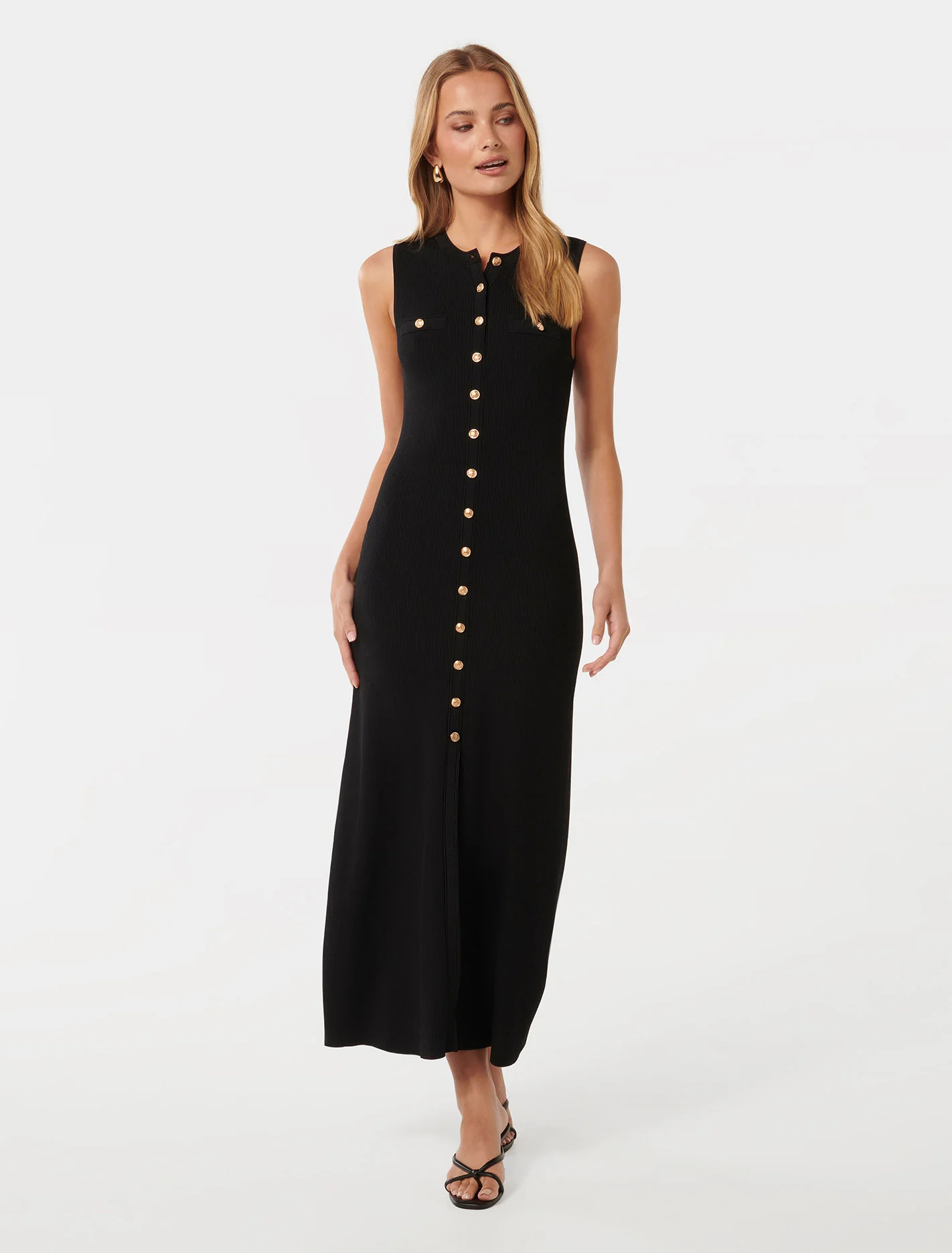 Kelly Button-Through Knit Dress | Ever New (CA)