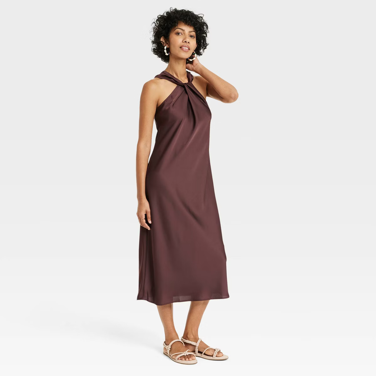 Women's Halter Slip Dress - A New Day™ | Target