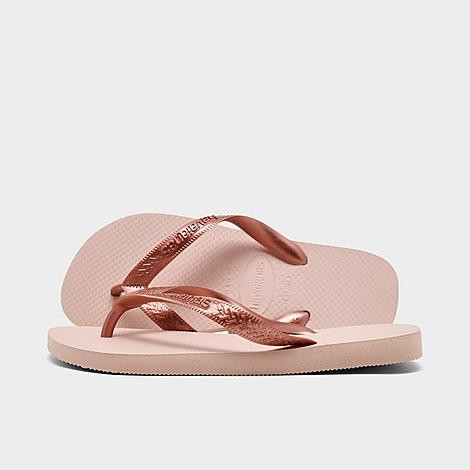 Havaianas Women's Top Tiras Flip-Flop Sandals in Ballet Rose Size: 6 | Finish Line (US)