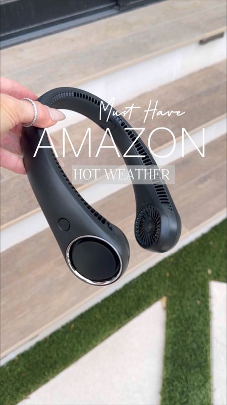 Hot weather must have! It’s over 100 here still and this personal fan is a lil life saver! 
3 different speeds, cools face and all around neck, quiet, blade less and doesn’t catch long hair.. great for all ages!! 
Great for: Attending outdoor sports
Disneyland and travel
College students
If you work outside
Walking and fitness
At the office 
Yard work
Amazon must have @liveloveblank finds 
#ltku back to school #ltkmens #ltkover40

#LTKU #LTKfindsunder50 #LTKfitness