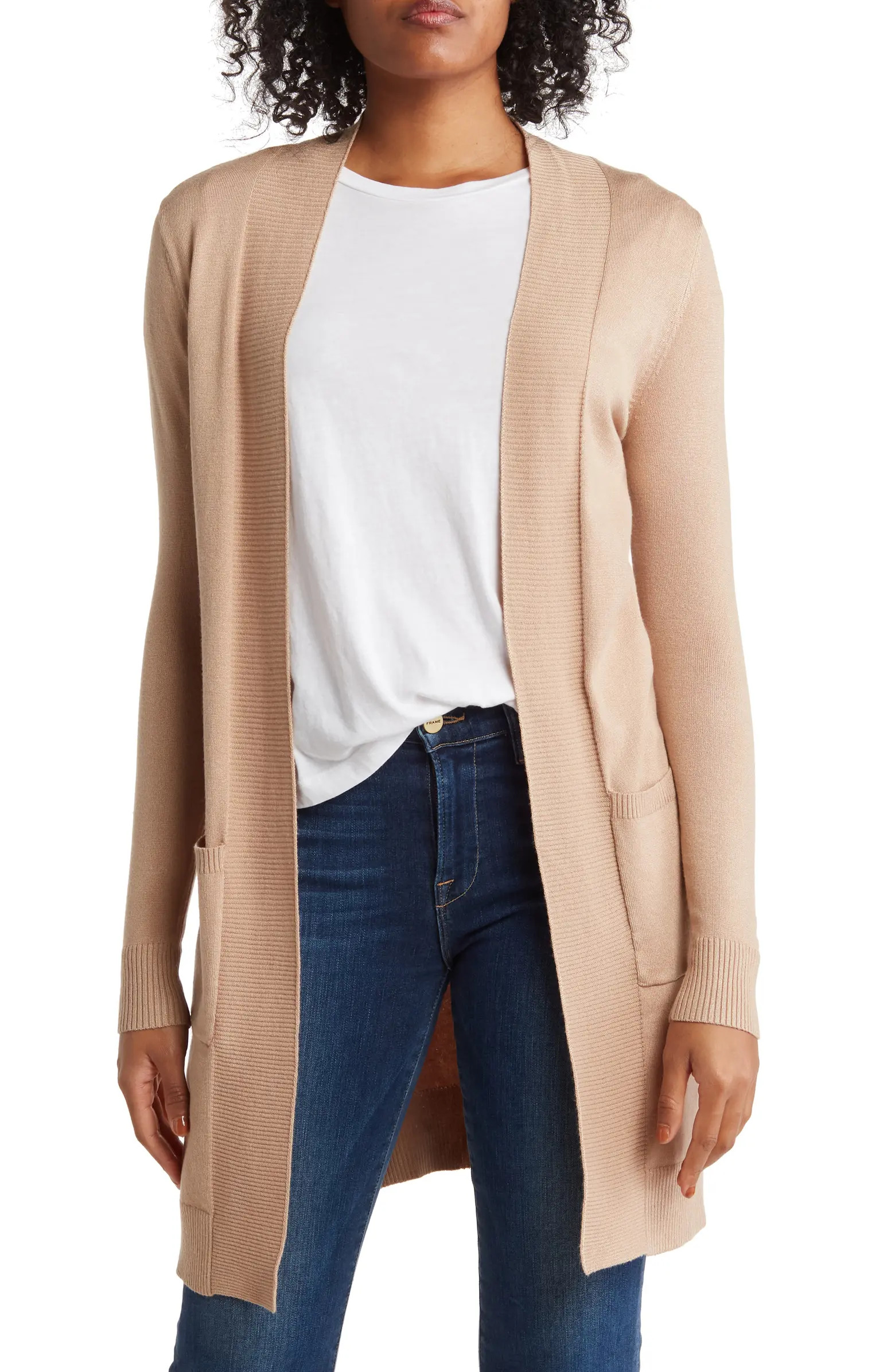 Hudson Mid Thigh Lightweight Cardigan | Nordstrom Rack