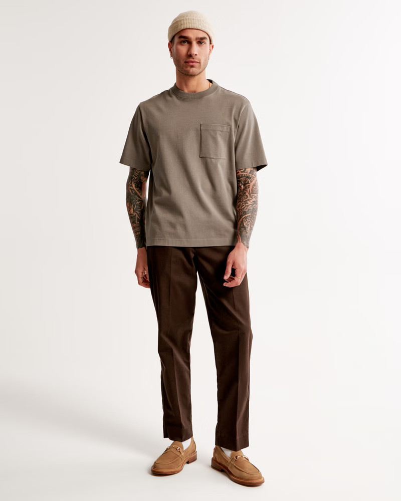 Premium Polished Tee | Abercrombie & Fitch (US)