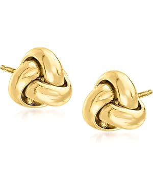 Pure Collection by Ross-Simons 14kt Yellow Gold Love Knot Stud Earrings | Amazon (US)