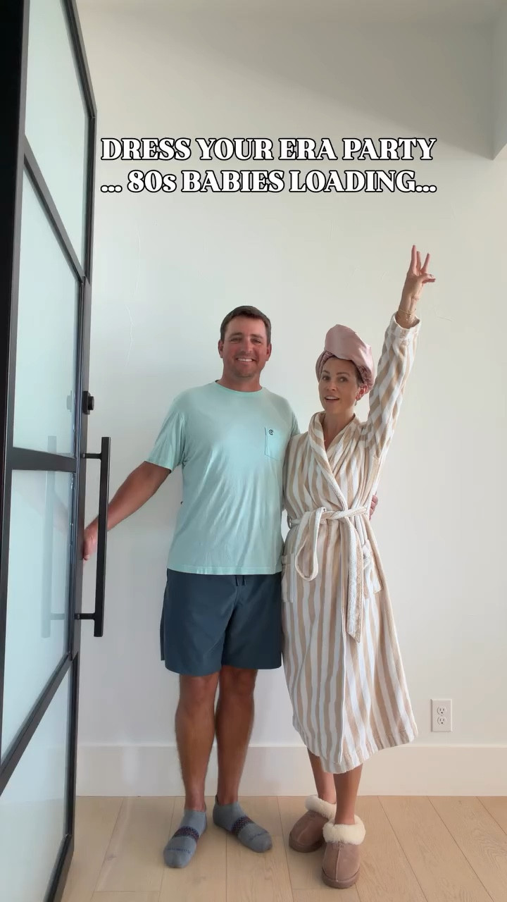 Dress your era party….80s were fun & turns out I have natural 80s hair 🤣 #dressyourera #themeparty #1980s #80sbaby