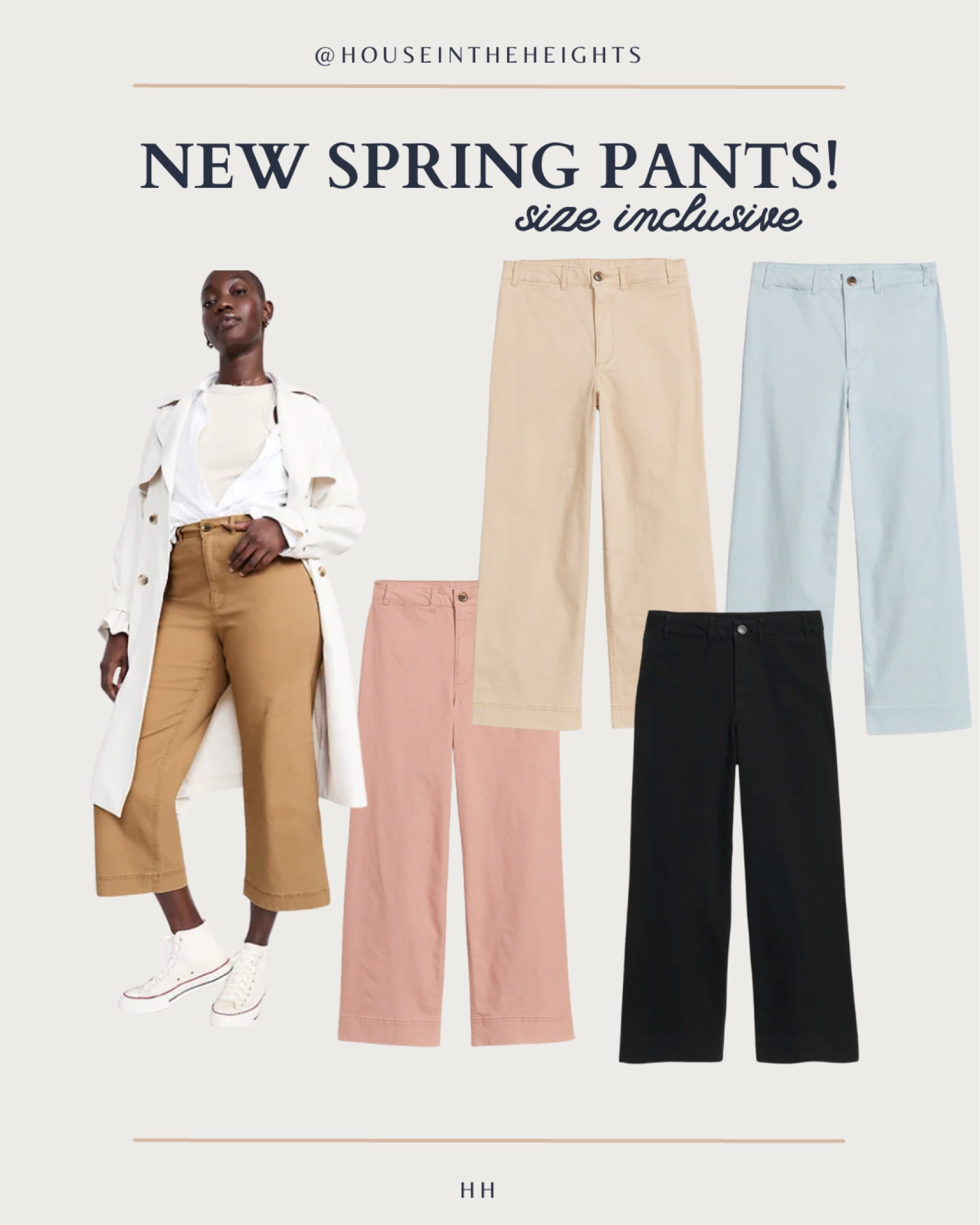 Spring cropped wide leg pants that are size inclusive 


Old navy, plus size wardrobe, spring capsule, curvy clothing



#LTKsalealert #LTKcurves #LTKfit