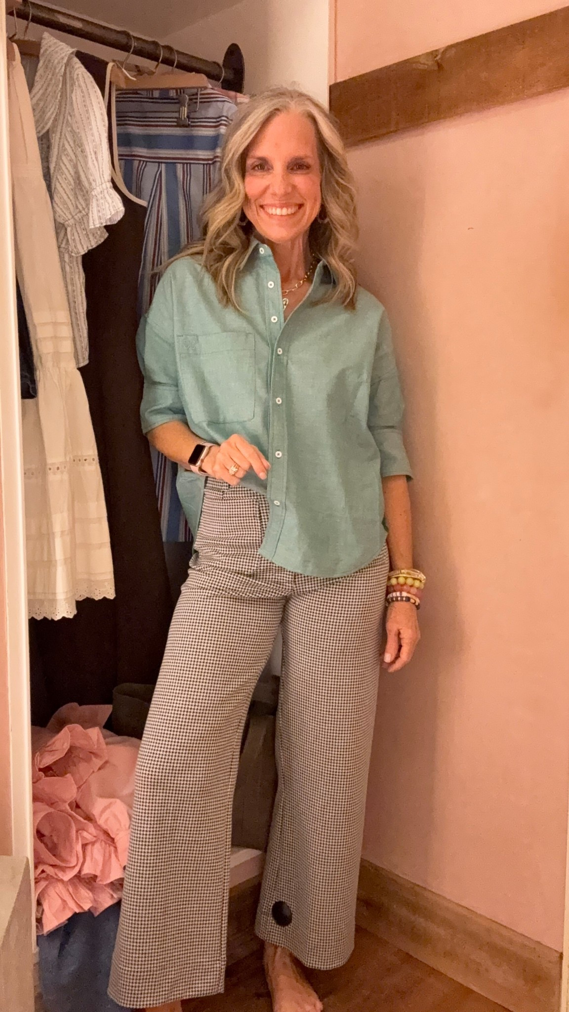 Mix and match these with your closet. Wearing 26 pants and XS shirt

#LTKootd #LTKgrwm #LTKOver40