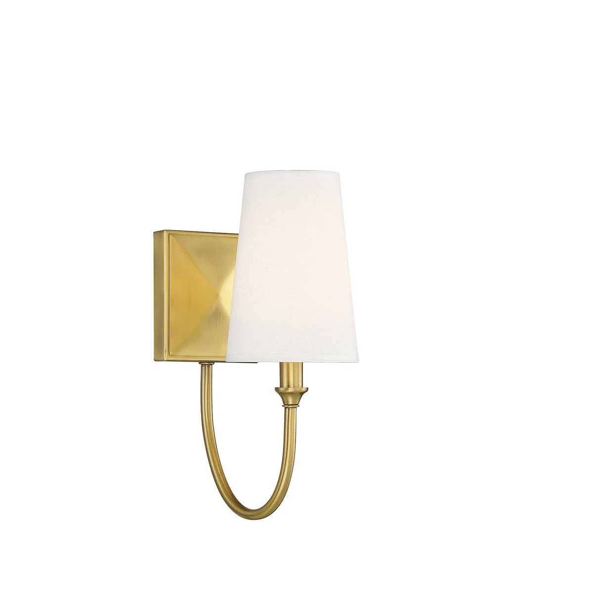 Birch Lane™ Alata 1-Light Dimmable Armed Sconce with Fabric Shade & Reviews - Wayfair Canada | Wayfair North America