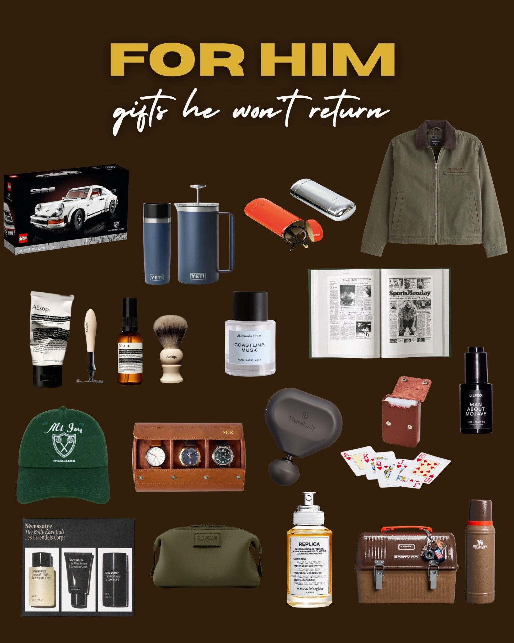 Gifts he’ll actually use and love! 🫡

#LTKGiftGuide #LTKFindsUnder100 #LTKHoliday