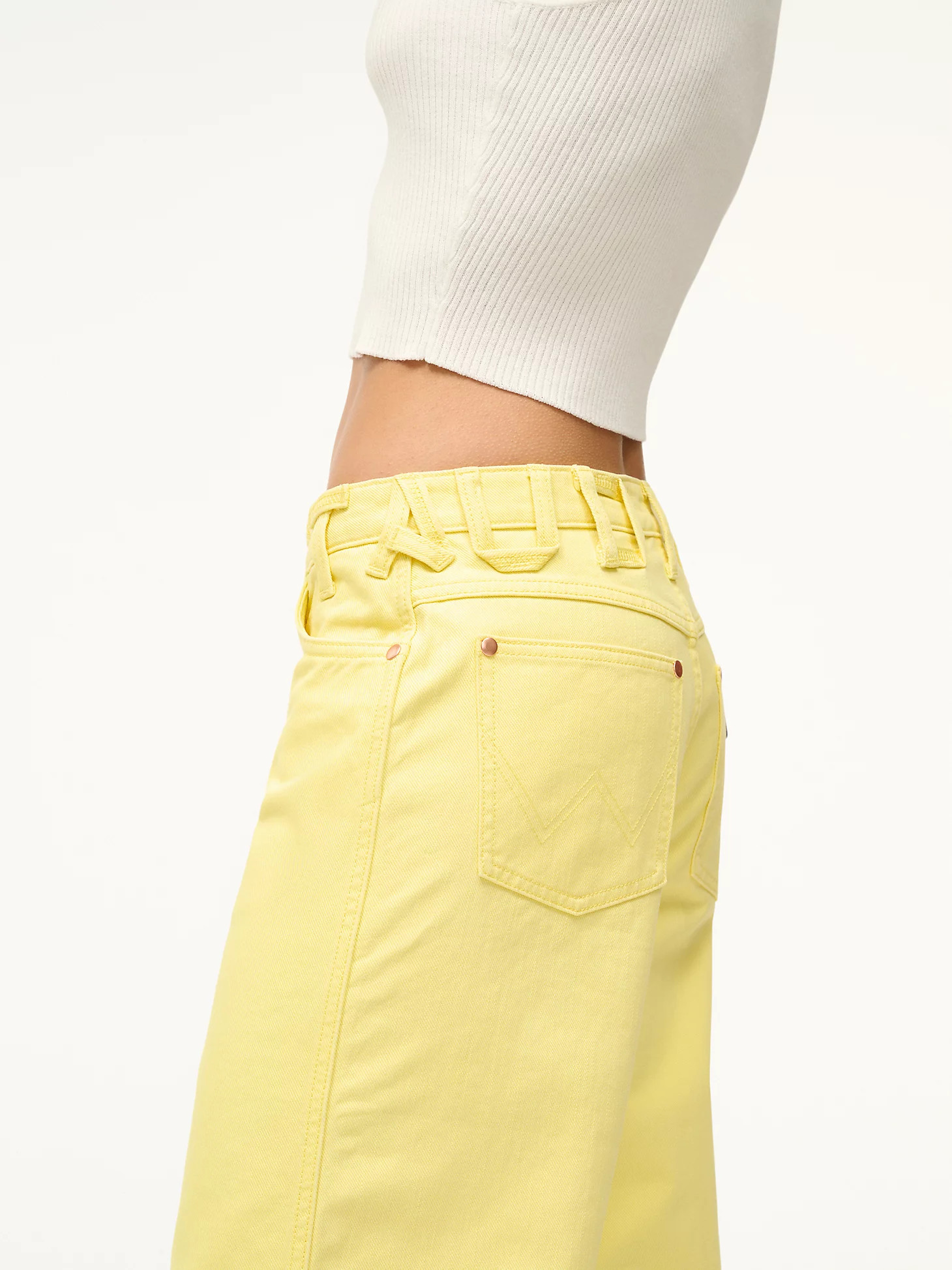 Wrangler + STAUD The Loose Jean in Yellow | Wrangler