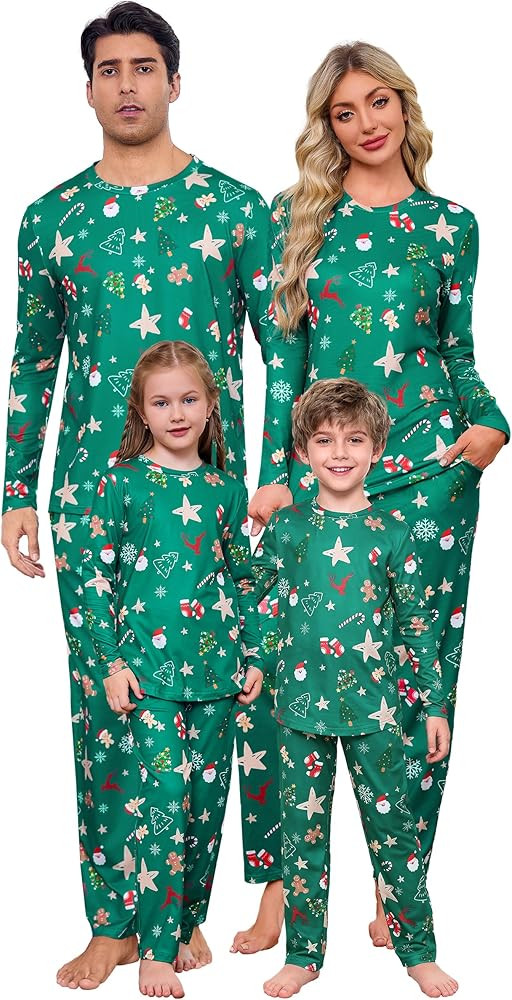 iClosam Family Christmas Pajamas Matching Sets Christmas Pjs Sleepwear Xmas Jammies for Women/Men | Amazon (US)