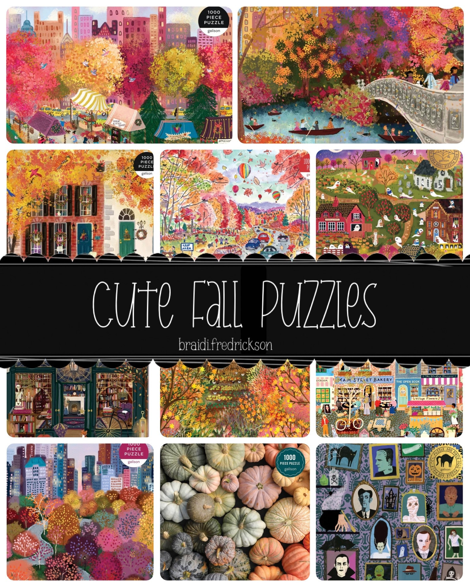 Some cute falls puzzles! 🖤

#LTKdayinmylife #LTKselfcare #LTKSeasonal