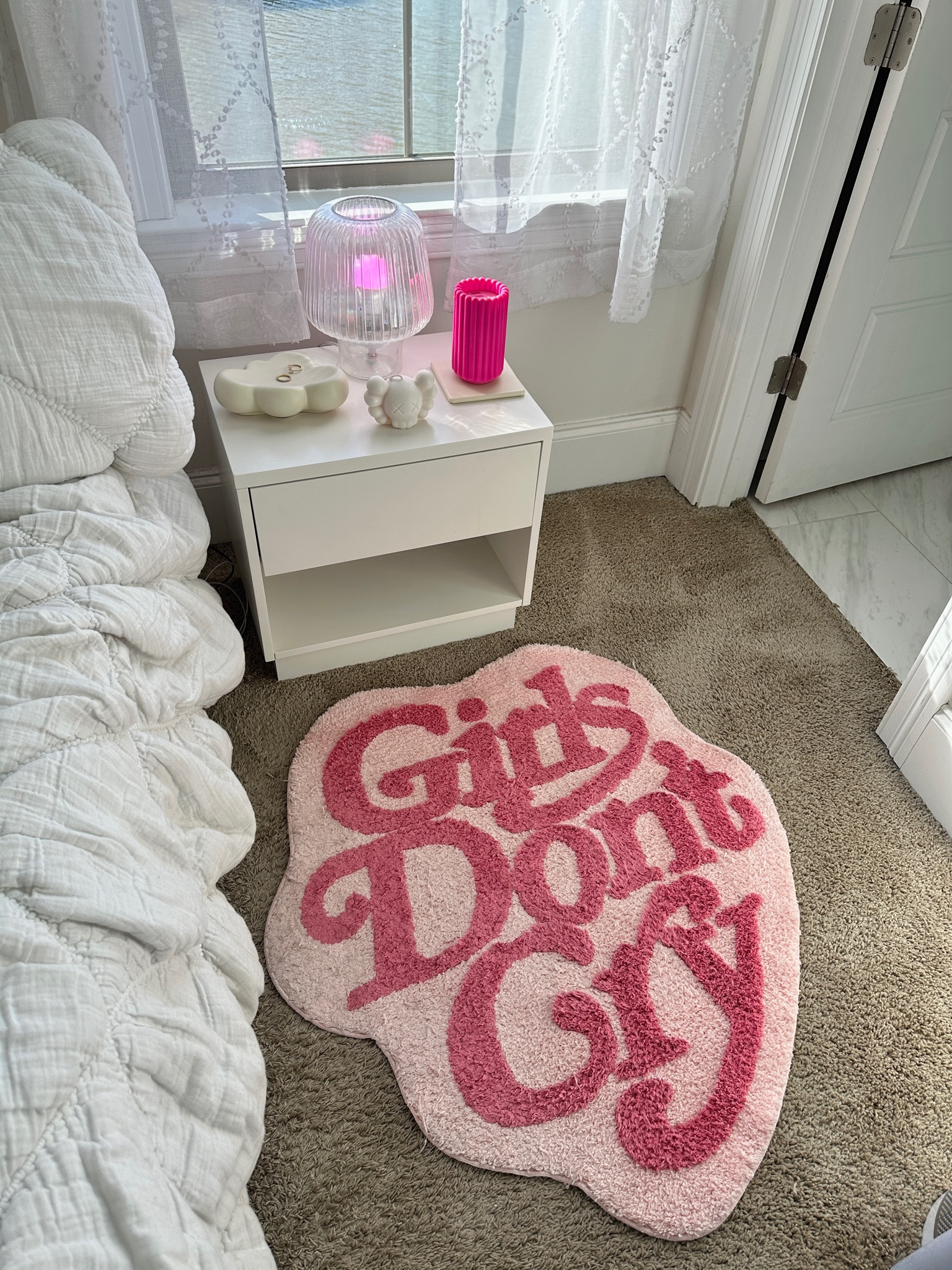 current bedside table decor 🩷 
• kaws candle from @saintpastels (use code kayla15) 
• lamp is homegoods (i think), bought years ago so can’t Iink exact ☹️

room decor, bedside table, nightstand decor, pink aesthetic, pink room decor, spring decor, aesthetic bedroom decor, girl bedroom
#LTKsalealert #LTKunder50 #LTKFind 


#LTKhome #LTKSpringSale #LTKstyletip