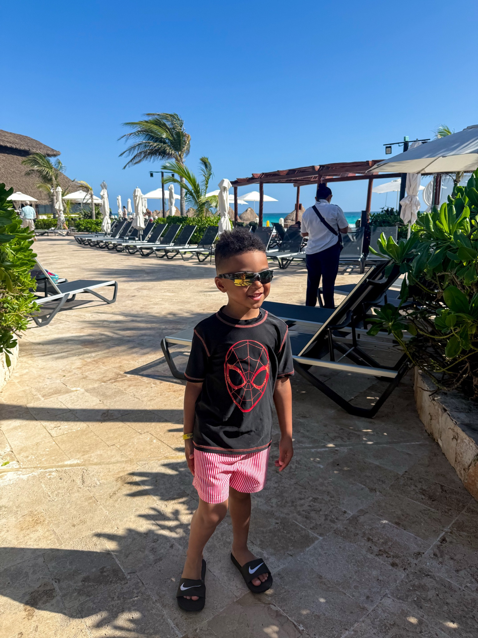 Outfit for the Beach and Pool 

Kids Vacation Outfits 
Kids Beach Outfits
Kids Pool Outfits 
Little Boy Swim Trunks 
Boy Swimsuit 
Nike Slides for Kids 
Kids Sunglasses 
Kids Swimsuits 
Resort wear for Kids 
Swim Shirts for Kids 
Summer Sandals for Kids 
Kids Sandals 
Target Swimwear for Kids 
Amazon Swimwear for Kids 
Mexico Outfits for Kids 
Kids Beachwear 
Boys Swim Shorts 

#LTKKids #LTKTravel #LTKSwim