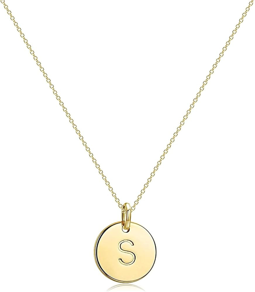 HSWYFCJY Gold Initial Pendant Necklace for Girls Dainty Personalized Alphabet Letter Pendant | Amazon (CA)
