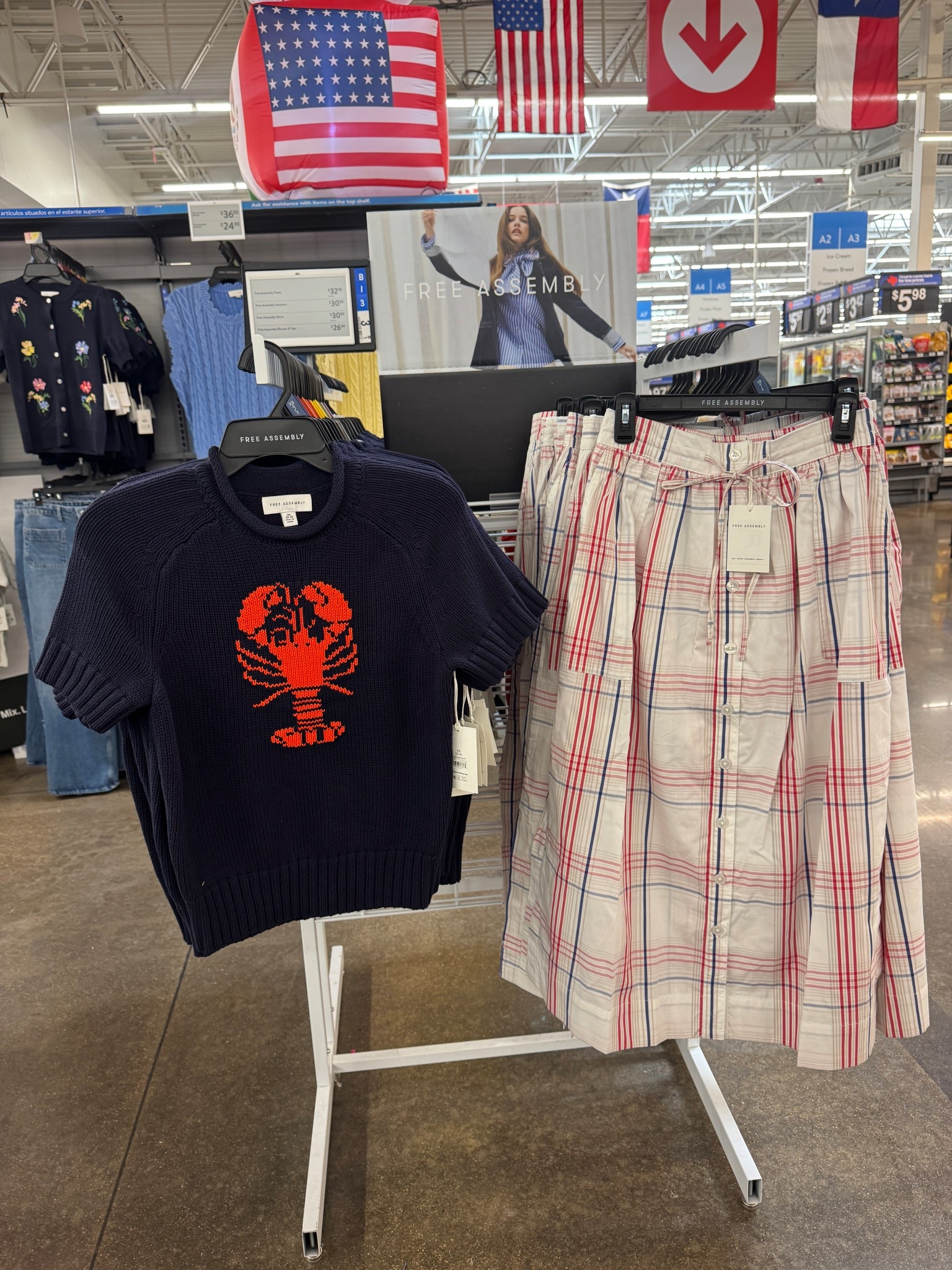 Walmart. Free Assembly outfits perfect for late spring into summer. I love all these outfits. Red white and blue

#LTKdayinmylife #LTKootd #LTKTravel
