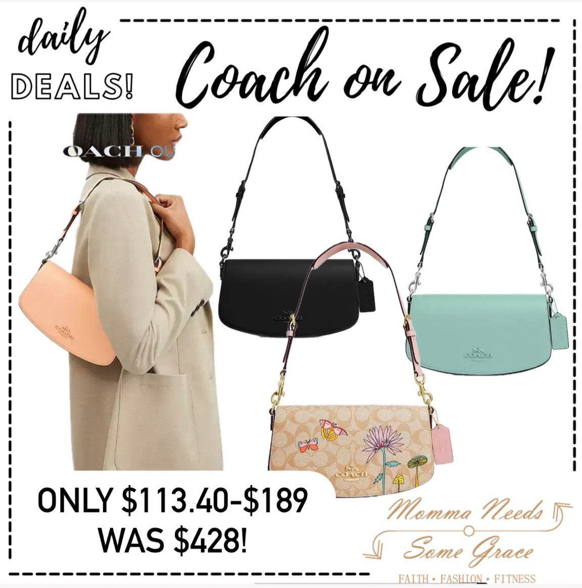 Coach shoulder bag 70% off! 

#LTKSaleAlert #LTKSeasonal #LTKItBag