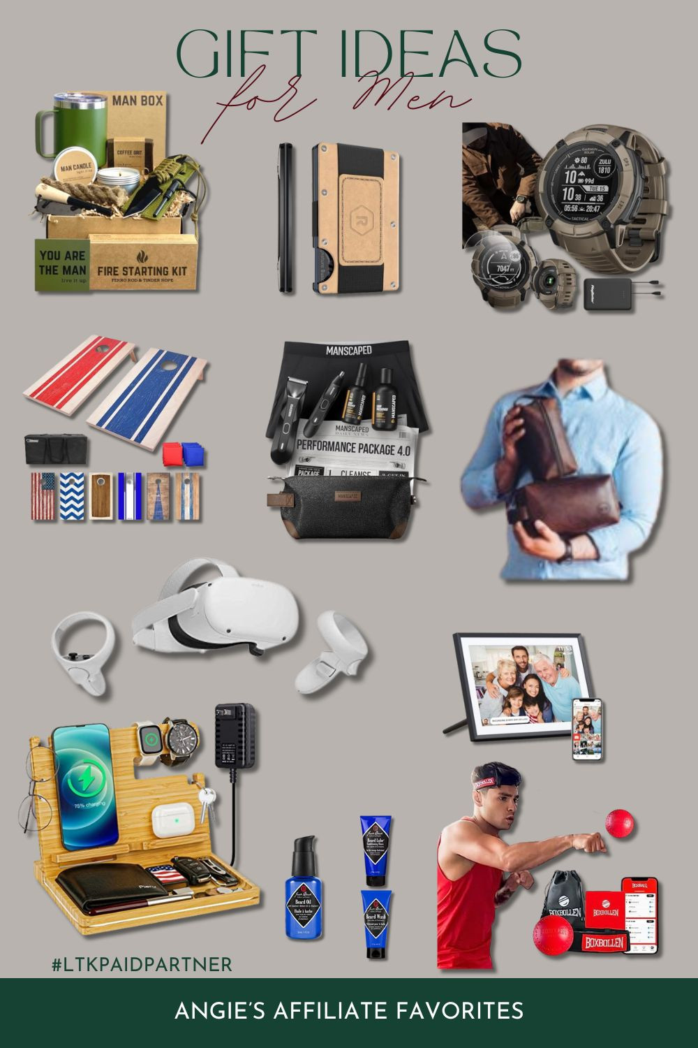 Are you looking for gift ideas for the man in your life? Here are some suggestions for you! #paidpartner #ad #affiliatelinks #gifts #mengiftguide #giftsformen #mangifts #christmasgiftsformen 

 #LTKGiftGuide #LTKHoliday #LTKMens