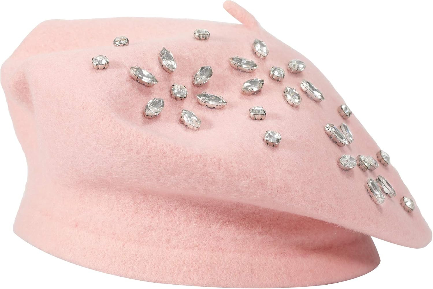 ZLYC Wool French Beret Hat Solid Color Beret Cap for Women Girls | Amazon (US)