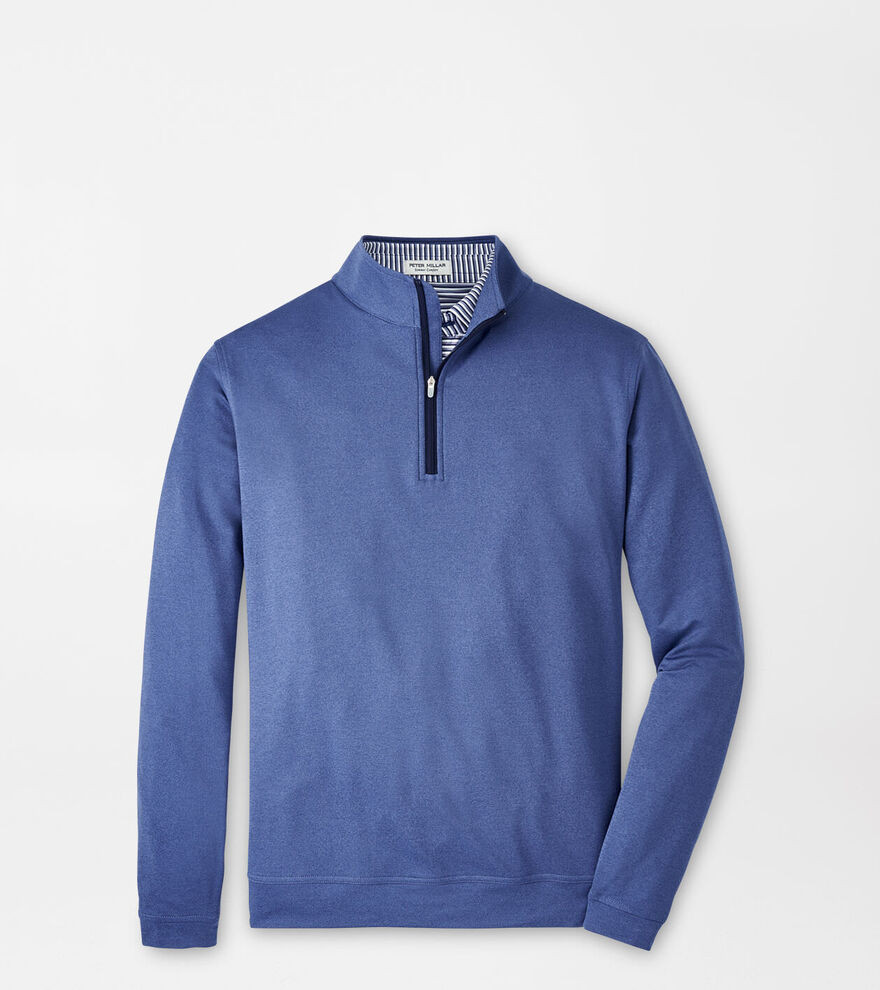 Perth Mélange Performance Quarter-Zip | Peter Millar