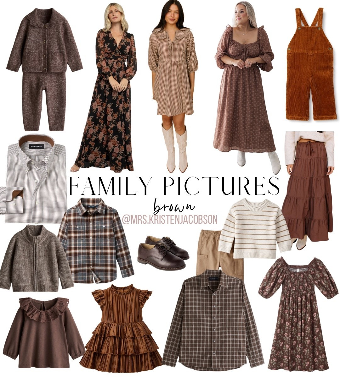 Family picture outfits, family photo outfits, family picture looks, family photo looks, fall family picture outfits, fall family photo outfits, fall family looks, brown family outfits, family outfits, fall family outfits, fall dress, thanksgiving outfit, thanksgiving family outfits, brown fall dress, fall bow, brown bow, fall flannel, fall sweater, men’s outfit, boy outfit, girl outfit 

#familypictureoutfits #familyphotooutfits #familypicturelooks #familyphotolooks #fallfamilyoutfits #brownfamilyoutfits #thanksgivingoutfit #thanksgivingfamilyoutfit

#LTKMens #LTKKids #LTKFamily