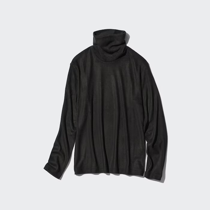 HEATTECH Fleece Turtleneck Long-Sleeve T-Shirt (2022 Edition) | UNIQLO (US)