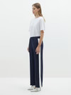 twill stripe detail pant | Bassike