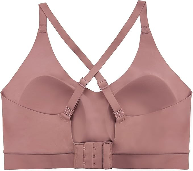 Floatley Cozy Adjustable Scoop Neck Plunge Convertible Bra Comfort Wirefree Seamless Bra with Emb... | Amazon (US)