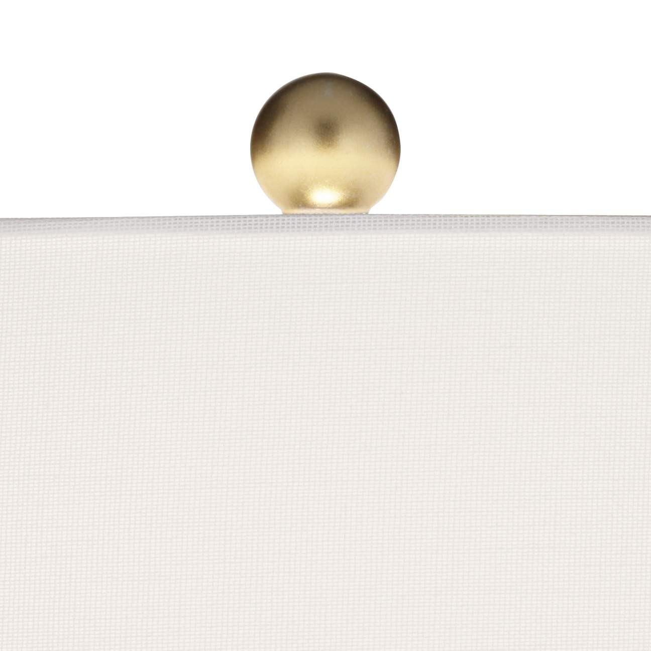 Gilson Gold and Textured Gray Modern Ceramic Table Lamps Set of 2 | Lamps Plus