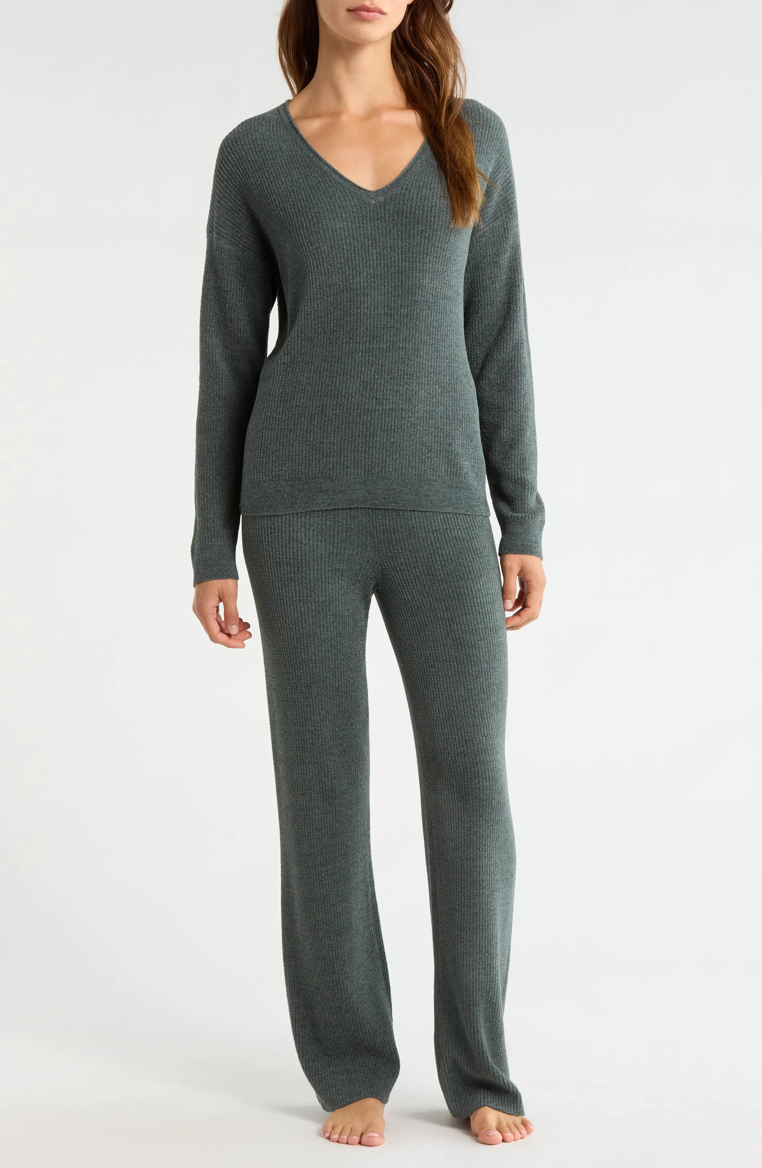 CozyChic\u00ae Ultra Lite\u00ae Rib Pajamas (Women) | Nordstrom | Nordstrom