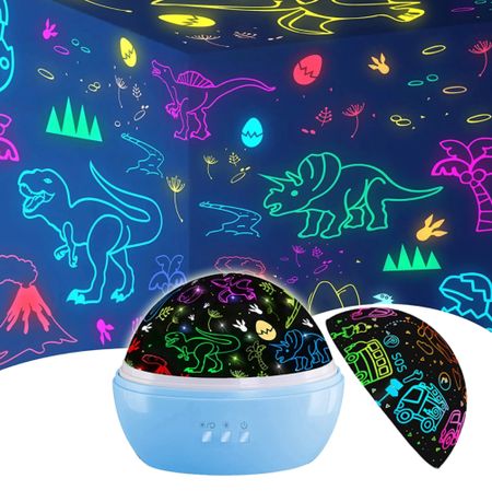 This LED Projection Lamp is perfect for a night light, playing, or just for decoration. My boys absolutely love it and they enjoy the different colors also. Makes for the perfect gift. 🎁

#LTKhome #LTKkids #LTKHoliday