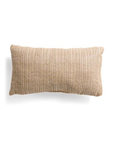 14x24 Indoor Outdoor Woven Pillow | Marshalls